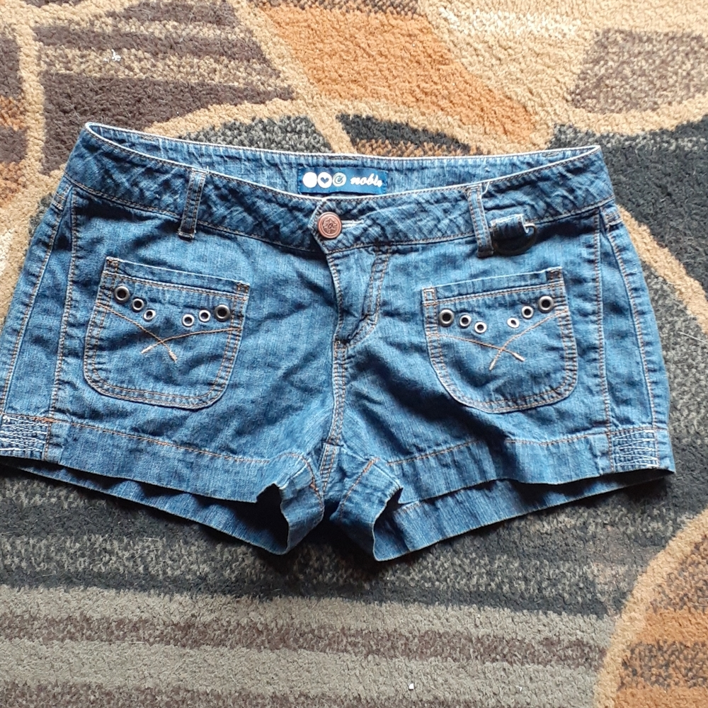 70s style NOBLE Jean Short Shorts